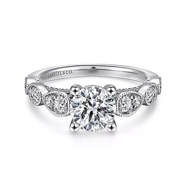 14k discount garland ring