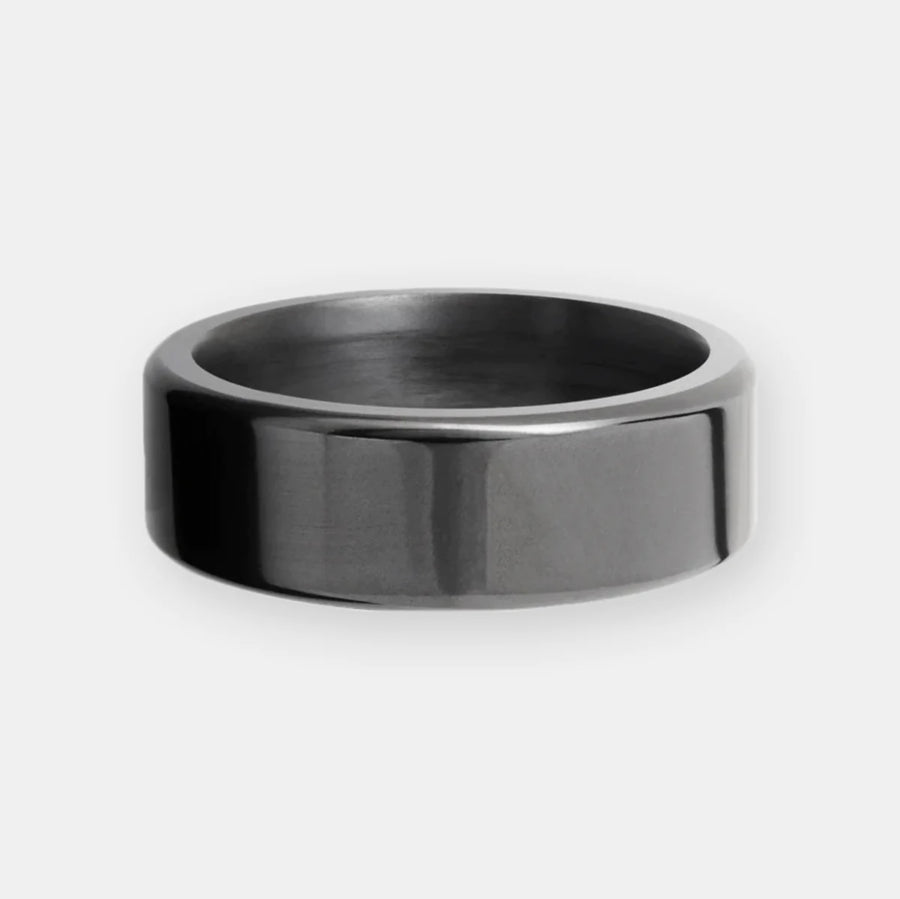 ELYSIUM KRATOS - SOLID BLACK DIAMOND RING