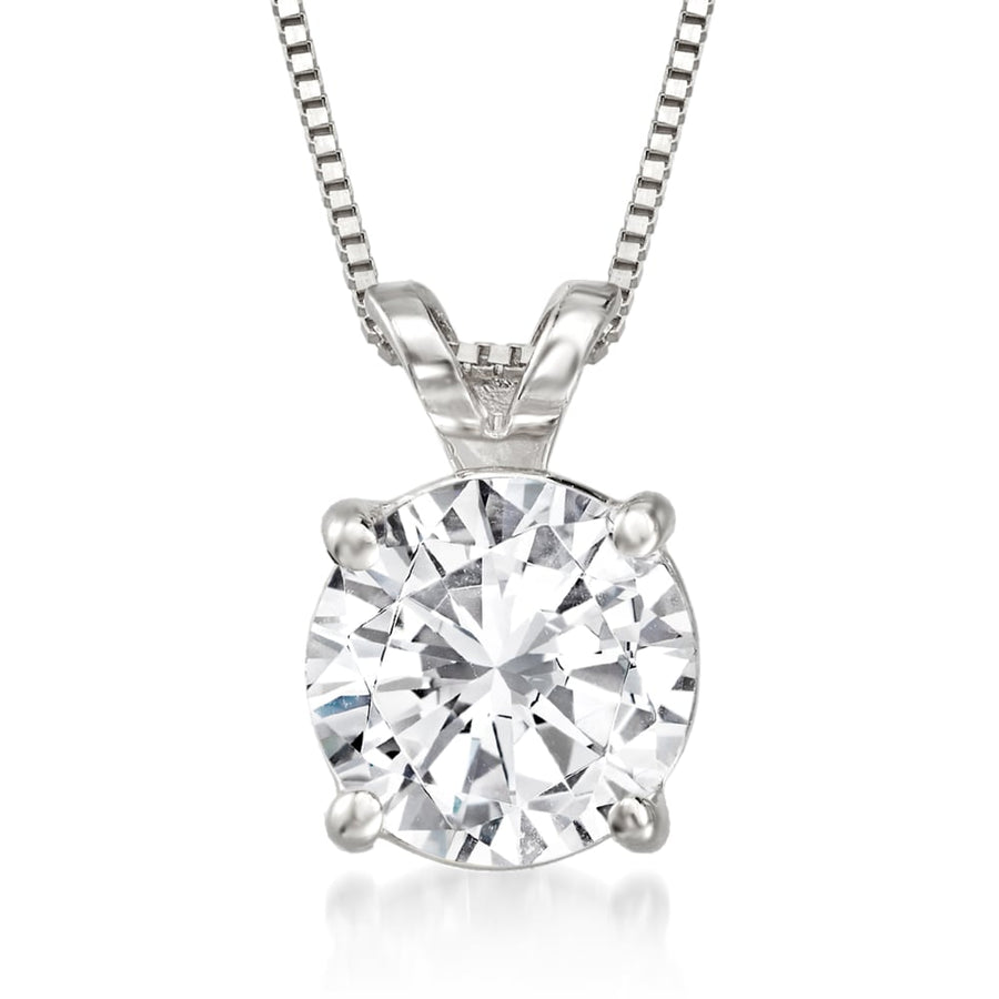 Tidewater Classic 1/2CT Diamond Solitare Necklace