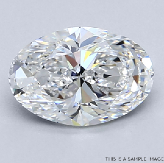 .75 Carat Natural Oval Cut Diamond