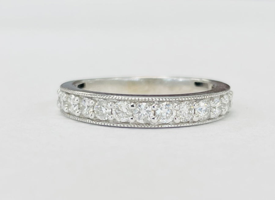 3 1/3CTW White Gold Diamond Composite Wedding Set