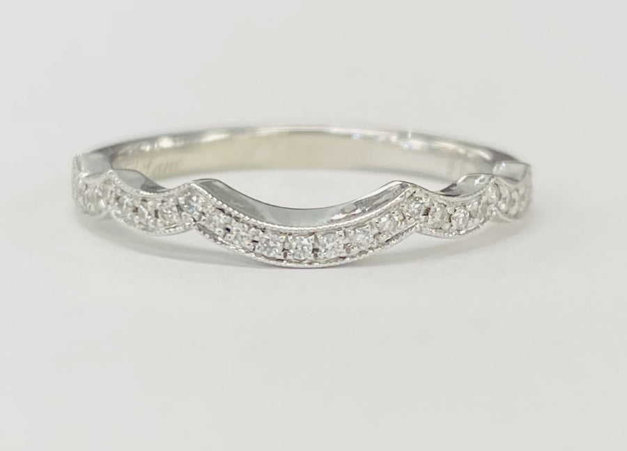 Neil Lane Twist Halo Diamond Wedding Set