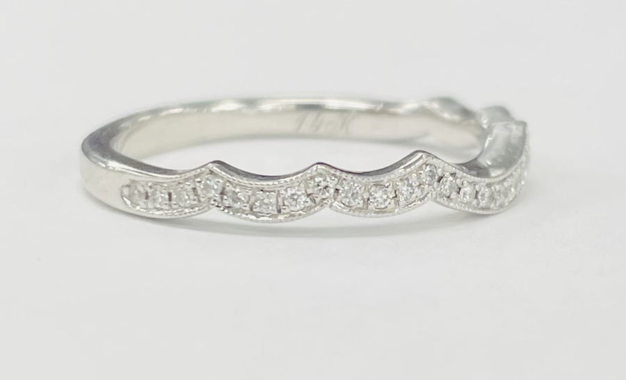 Neil Lane Twist Halo Diamond Wedding Set