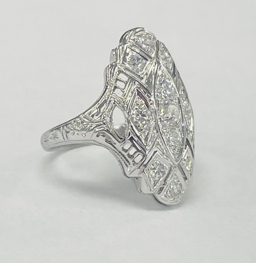 Art Deco Diamond Fashion Ring