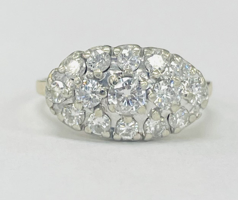 Vintage 1CTW Fashion Diamond Ring
