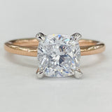 Noam Carver B371-04A Cushion Solitaire Diamond Engagement Ring