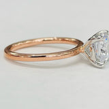 Noam Carver B371-04A Cushion Solitaire Diamond Engagement Ring