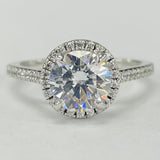 Noam Carver - Micro Pave Halo Diamond Setting