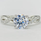 Noam Carver - Twist Diamond Setting