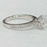 Noam Carver B018-02A Classic Solitaire Diamond Engagement Ring