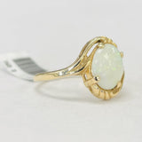 Vintage Opal Yellow Gold Fashion Ring