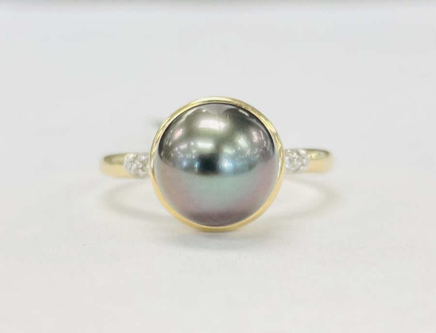 Tahitian Pearl Estate Ring
