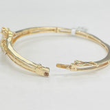 Vintage Opal And Diamond Bangle