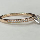 Tidewater Classic - Rose Gold 1/2CT Acccented Solitaire