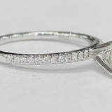 Tidewater Classic - White Gold 1CT Accented Solitaire