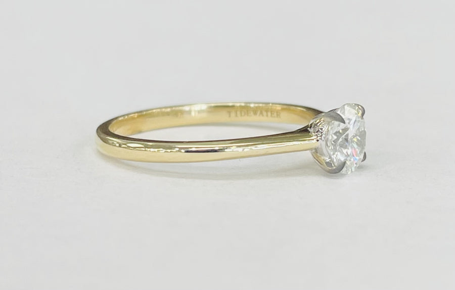 Tidewater Classic - Yellow Gold 1/2CT Solitare