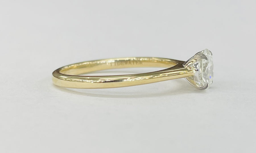 Tidewater Classic - Yellow Gold 3/4CT Solitare