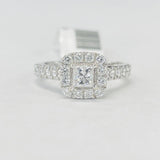 Neil Lane Princess Cut Halo Engagement Ring