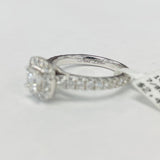 Neil Lane Princess Cut Halo Engagement Ring