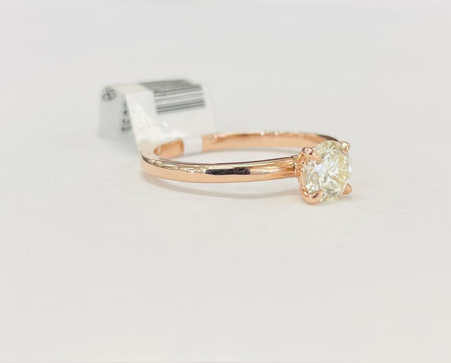 Solitare .57CT VS Certified Diamond Engagament Ring