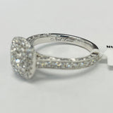 Neil Lane Double Halo White Gold Diamond Engagement Ring