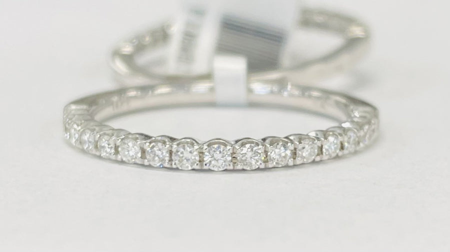 Princess Cut Halo 1CTW Diamond Wedding Set